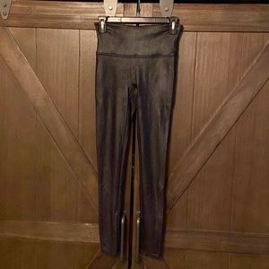 Spanx faux leather leggings